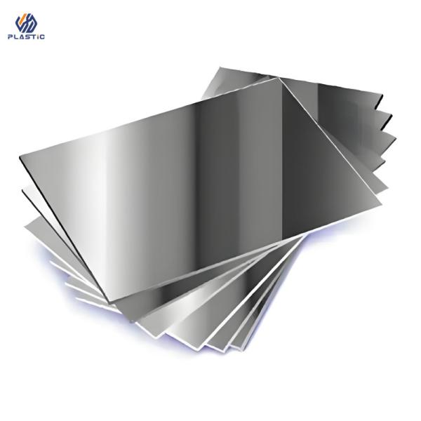 CNC Cut Logo Printed Acrylic Mirror Panels with Custom Sizes for Wall Decoration