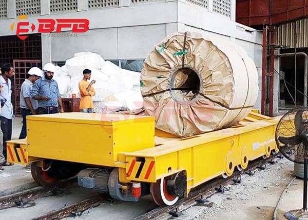 Q235 liso 15 a pilhas Ton Coil Transfer Cart