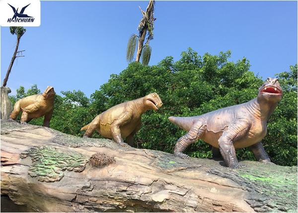 Attractive Outdoor Giant Fiberglass Animal Sculptures , Custom Life Size Statues 