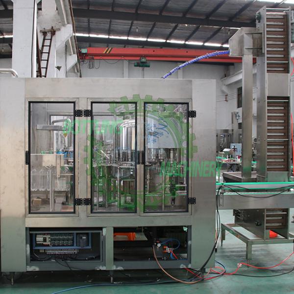 4000BPH Air Conveyor Empty Bottle Supply Water Auto Bottle Filling Machine