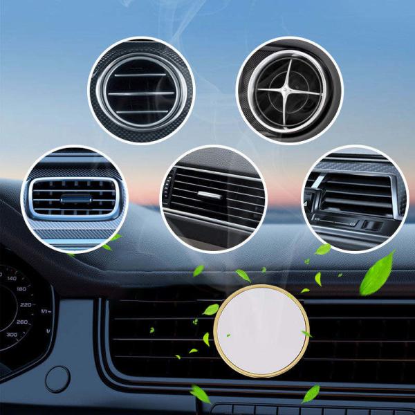 Автомобильная ароматерапия на заказ Прохладный парфюм для автомобилей Клип из нержавеющей стали