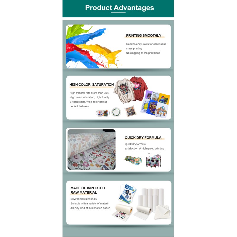 Fcolor Sublimation Coating High Quality for Wood Fabric Mugs Glass Ceramic Metal Sublimation Dye Ink Pretreatment Liquid