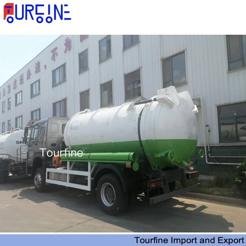 SINOTRUK HOWO 18CBM (18,000L) Sewage Vacuum Truck | Heavy Duty Sludge Suction Tank Truck For Sale