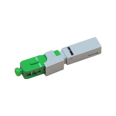 SC/APC 0.3dB Single-Mode Fiber Optic Fast Connector FTTH Fiber Optic Quick Connectors