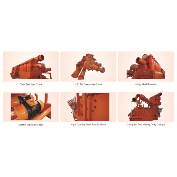 Low Temperature Resistant Steel Drilling Mud Cleaner EAC