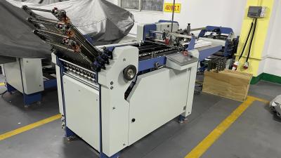 Máquina automática industrial da dobra do papel A3 para folhetos farmacêuticos da brochura