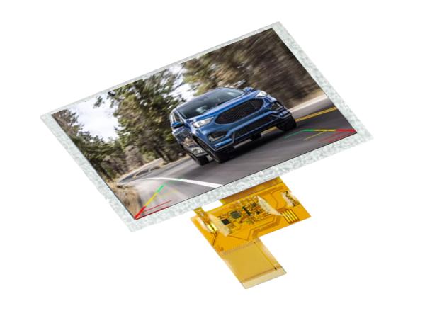 5 inch TFT LCD Module 250nits Brightness 800*480 tft lcd