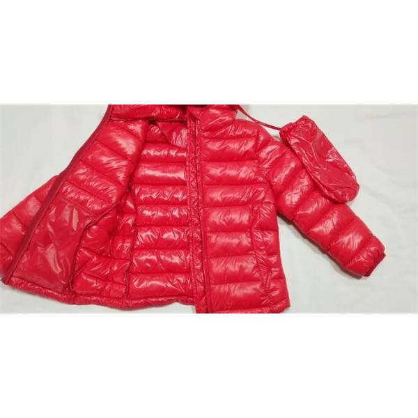 Girls Short Puffa Jacket Childrens Puffa Coats Polyester Lining