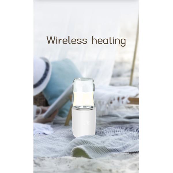 3 Adapters Travel Baby Bottle Warmer Electric Fast Milk Warmer Temperature Control