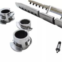 baril jumeau de vis de l'extrudeuse 316L en plastique pour la machine de PVC