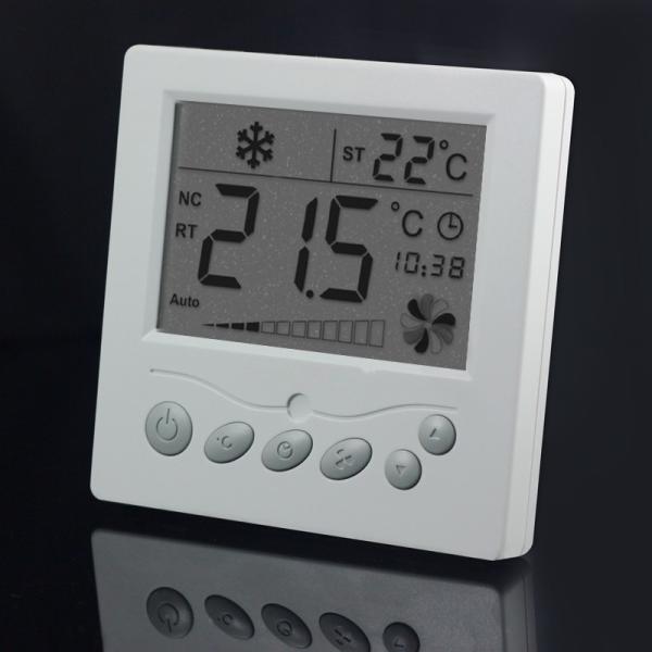 HVAC Systems Digital Temperature Controller Thermostat With Programmable Fan