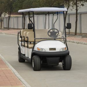 11 Passenger Electric Sightseeing Bus For Musement Park , Garden , Resort