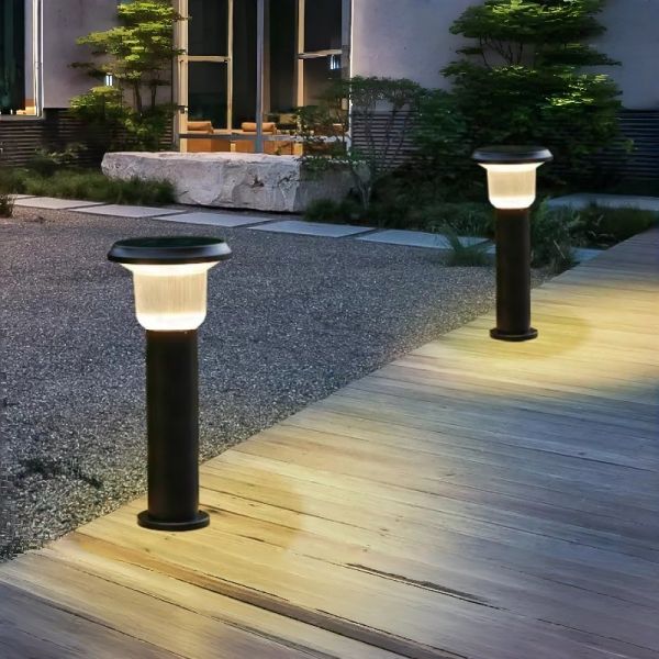 Super Bright Solar Lawn Lights - Auto On/Off Waterproof Outdoor LED Garden Path Decor Lights