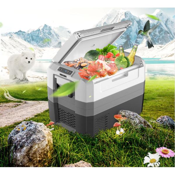 Matt Black 24V 55L Mini Refrigerator al aire libre