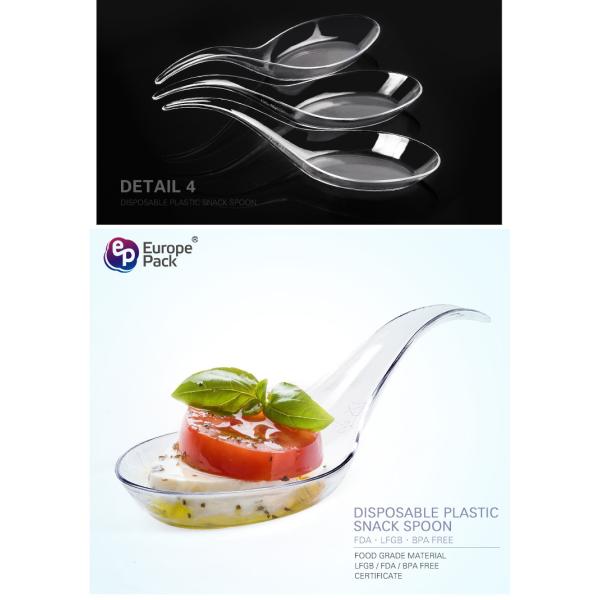 Hot sale food grade low price disposable plastic spoon with raw material