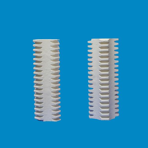 Refractory Mullite Cordierite Ceramic Ring Yellow White High hardness
