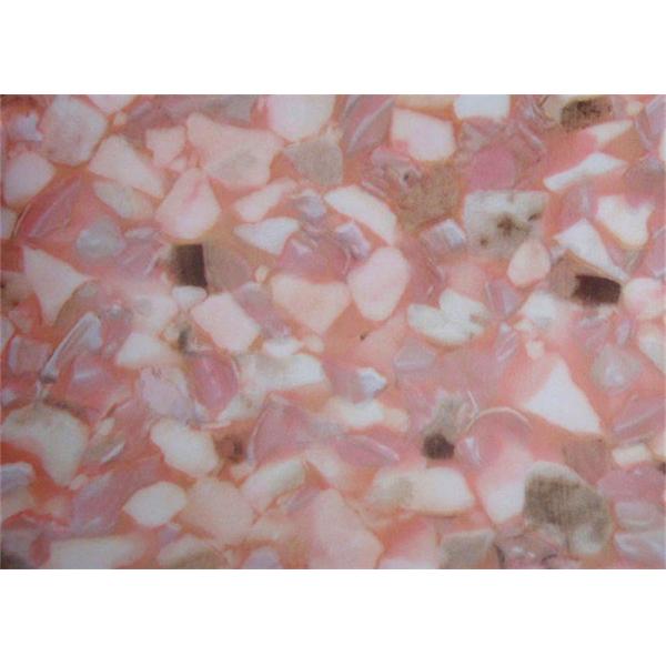 Marble Pattern Plastic Laminating Film High Glossy Washable For Kitchen