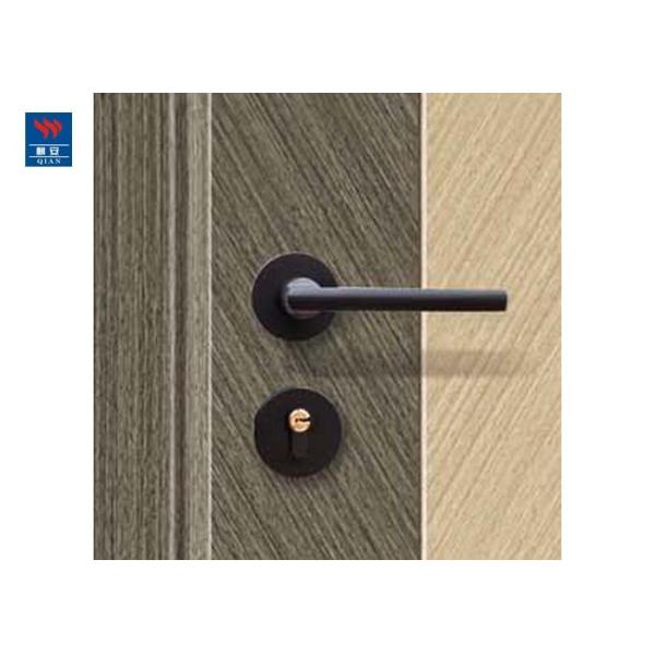 Custom Design  Eco-Friendly Waterproof Pvc Veneer Modern Wood Doors Prices