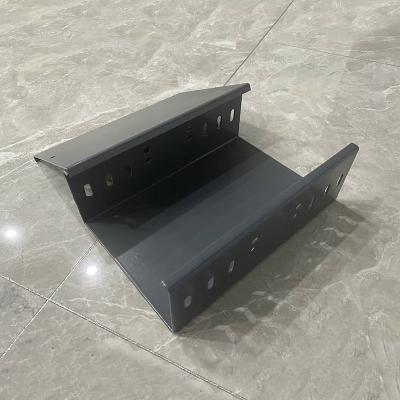 Steel Cable Management System Hot Dipped Galvanized Cable Tray Wall / Ceiling Installation For Space Saving