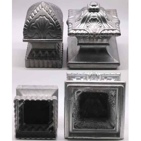 Custom Die Cast Aluminum Stair Aluminium Fence Post Cap 5 In X5 In