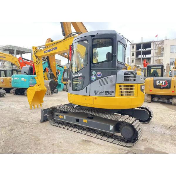 90% Excavator Japan Hydraulic Backhoe Crawler Komatsu PC78US with All Functions Normal