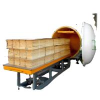 Máquina de secagem de madeira de alta frequência com 8 metros cúbicos