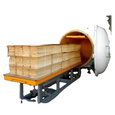 Máquina de secagem de madeira de alta frequência com 8 metros cúbicos