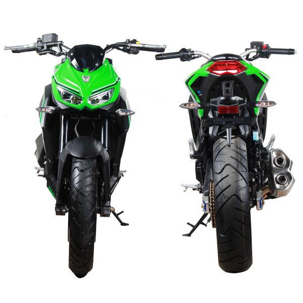 Air Cooled Street Sport Motorcycles Single Cylinder Wind Cooled E Start CDI Ignition