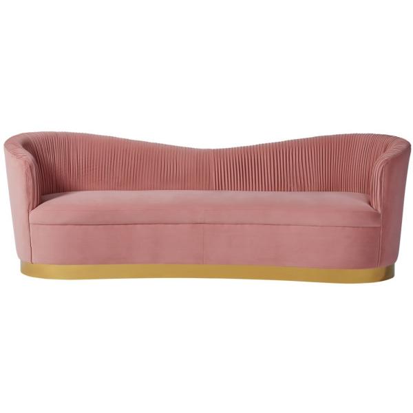 Velvet Fabric French Country Style Couches Living Room Fabric Sofas