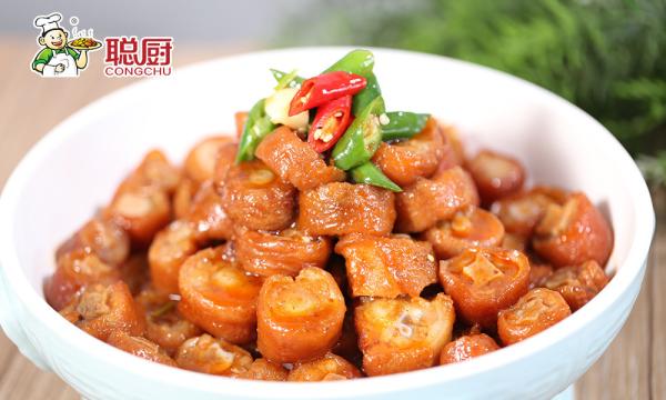 Precooked Vacuum Sealing Prepared Meals Braised Pork Tail ISO HACCP Certified