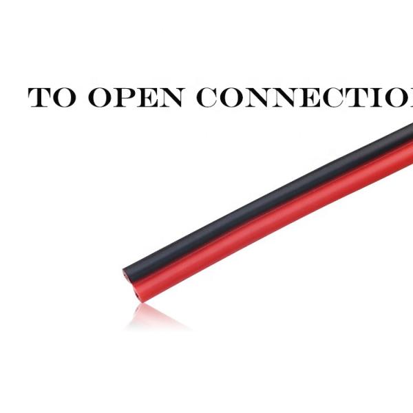 Personalizado 5521 5525 3.5 conector DC macho para abrir el cable de extremo de cable desnudo