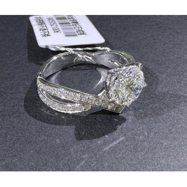 Crown 18K Gold Customized Fine Jewelry IGI GIA Lab Grown Diamond Ring for Women Engagement Wedding Banquet