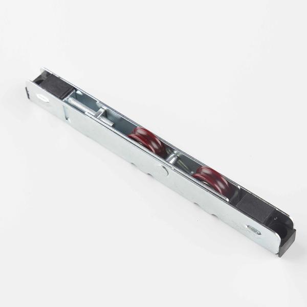 Sliding Door Window Pulley with 12mm Width Iron Plating Nylon Roller Bearings