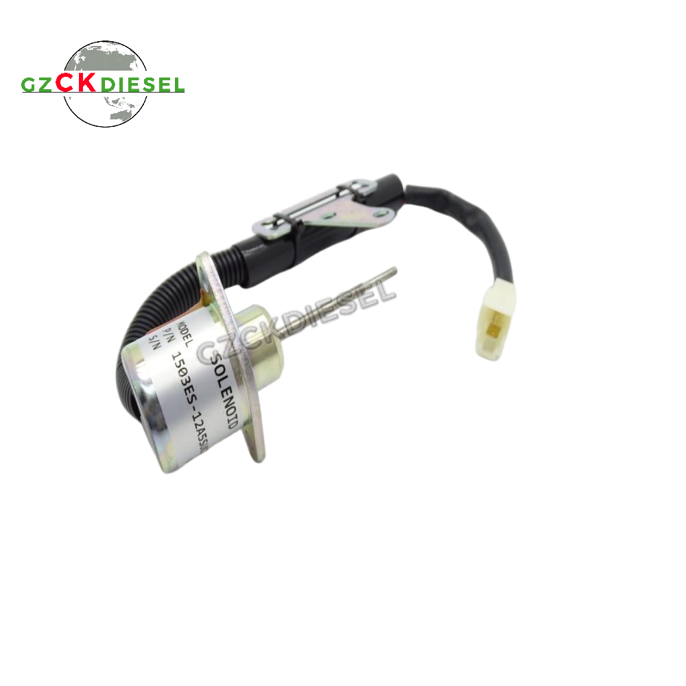 Fuel Shut Off Solenoid Valve 1503ES-12A5SUC9SLC24 for SA-5156 Excavator