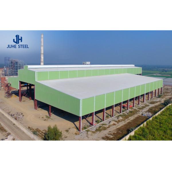 Light Steel Workshop Building with Solid H-shape Steel Beam and Aluminum Alloy Window