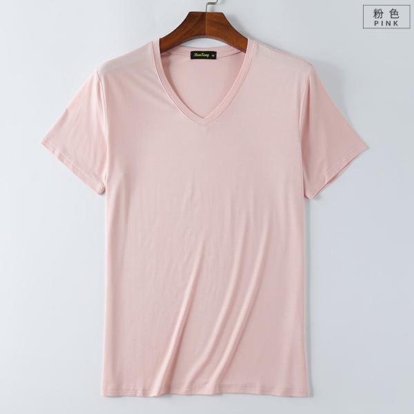 Sports Style Organic Bamboo T Shirt For Male OEM Service Multi Color