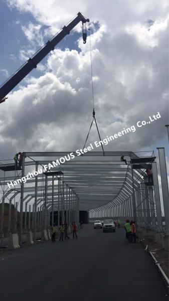 Hot galvanized Structural Steel Fabrications Highway Tunnel Fabricated Erector