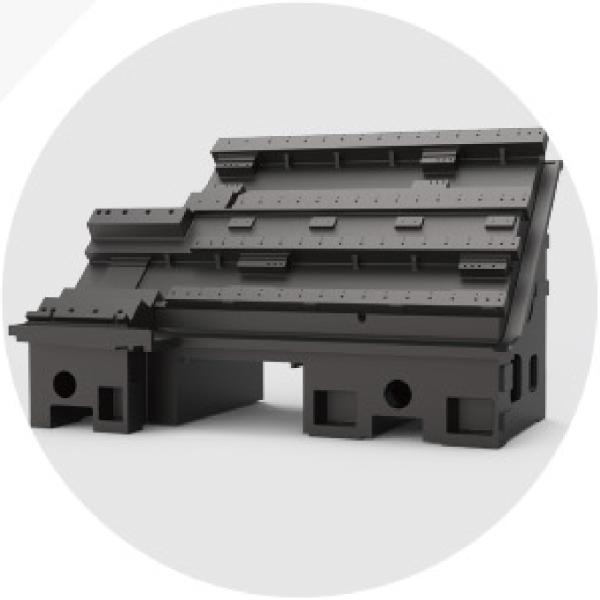 Guía lineal del torno CNC de lecho inclinado T5.2-500Q BMT55 Max. Diámetro giratorio 360mm SMTCL Torno de alimentación CNC