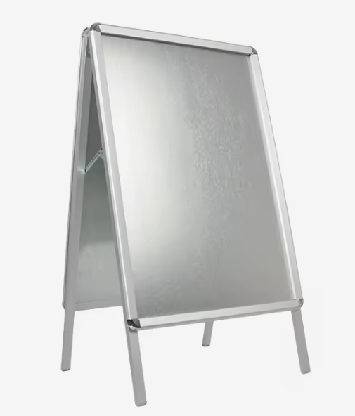 Custom Cheap Aluminum Double Side a Frame Sign A1 Trade Show Poster Display Stand