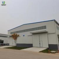 Estructura de acero de metal ligero Almacén Gran espacio libre Dibujo de diseño