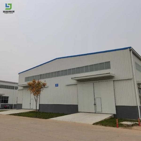 軽金属鋼構造 倉庫 大幅なスパン フリーデザイン図