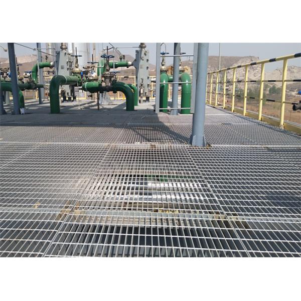 Industrial Platform Road Floor Heavy Duty Steel Grating Hot Dip Galvanized