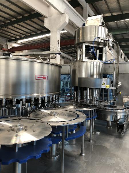 Stainless Steel Automatic Bottle Filling Machine High Speed Pure Water Producing