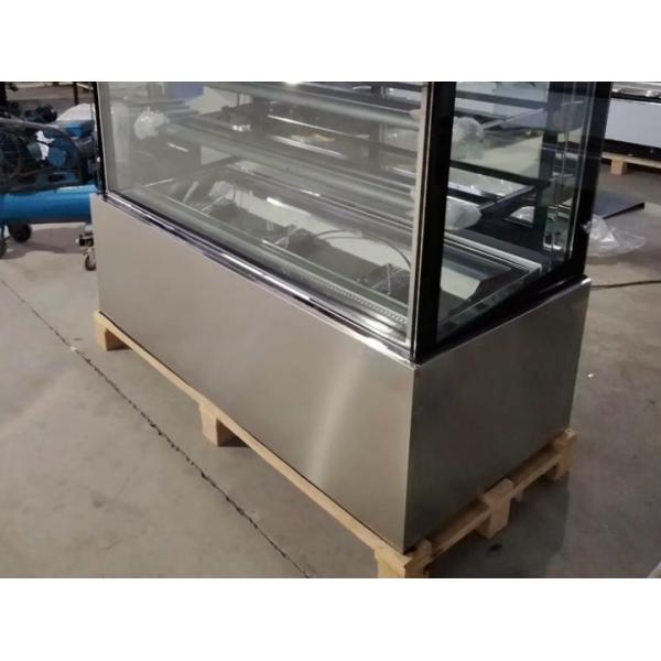 Restaurant Equipment Refrigerated Display Cases With Ventilated Cooling System