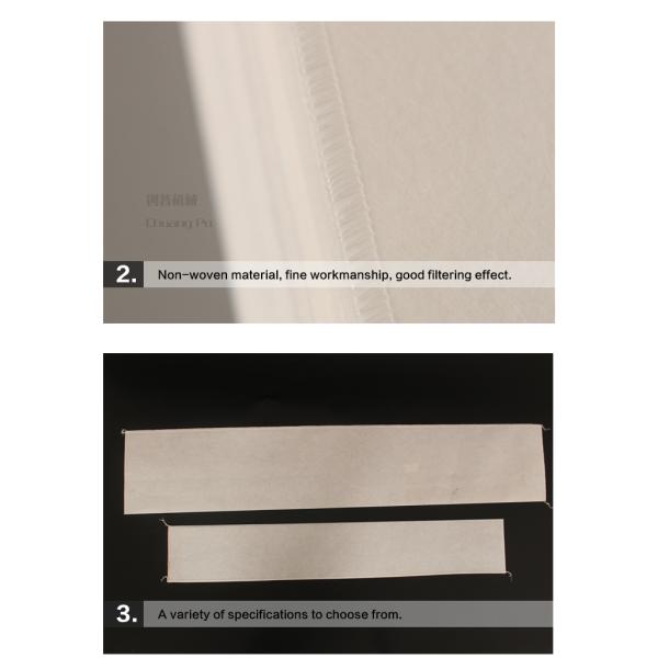 Ordeñe el filtro, calcetines del filtro, papel de filtro de la leche, filtro de la sala de ordeño