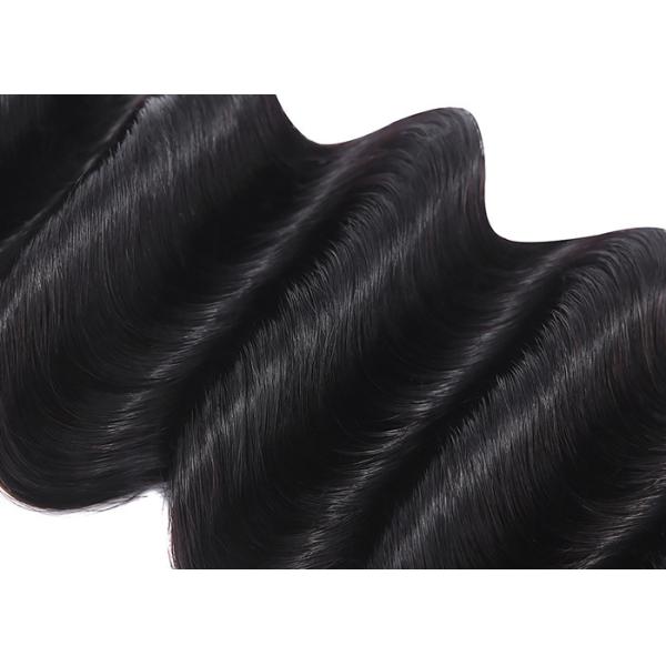 Soft And Silky Double Drawn Human Hair Single Donor 130% Density