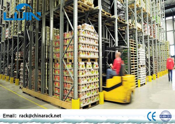 Pallet Industrial Storage Rack System Corrosion Resistance SS400 Steel