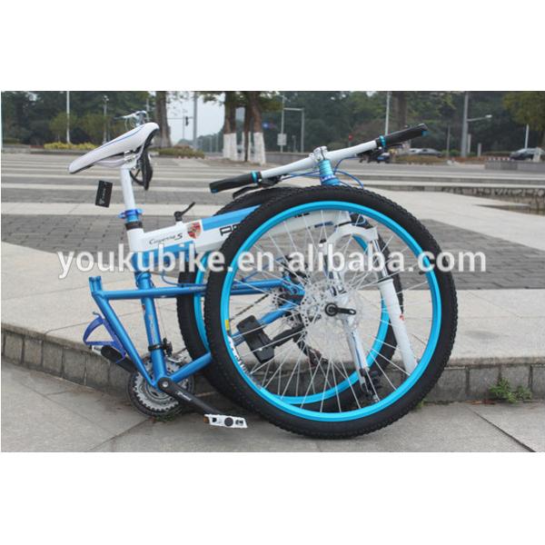 21 Speed Disc Brake Aluminum Folding Mountain Bike