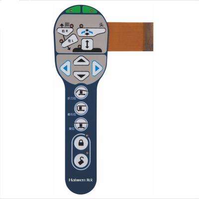 Certificat lumineux imperméable de la CE de bouton en métal de contact à membrane IP67