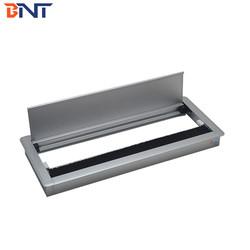 BNT Conference table brush Flip up open cable management box cable grommet